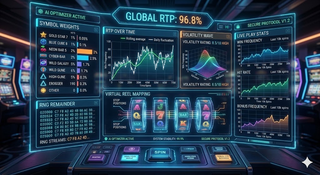 Analisis struktur probabilitas dalam slot online