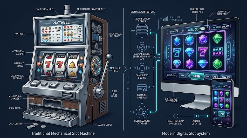 Analisis Perbedaan Mesin Slot Fisik Dan Digital